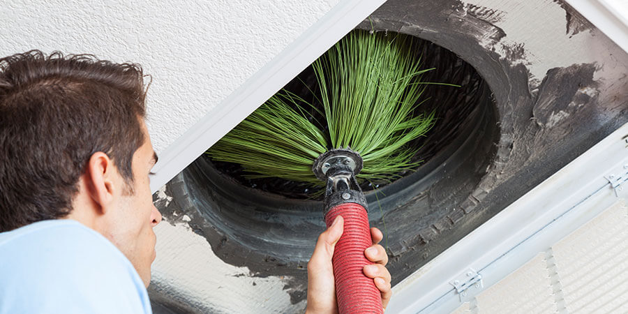 Duct cleaning services 