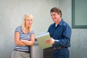 explaining new HVAC system